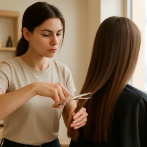 Long Hair Trim